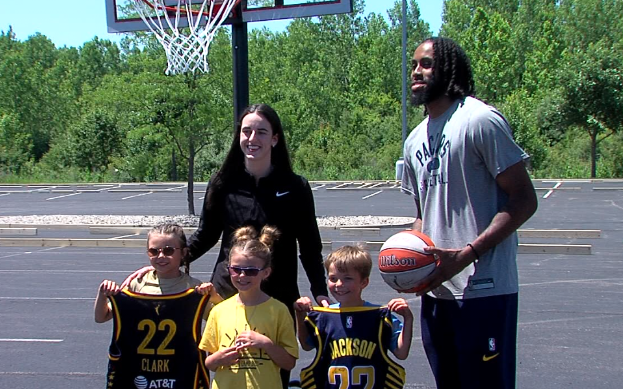 Latest News: Just In NBA’s Isaiah Jackson and WNBA’s Caitlin Clark collaborate to assist families construct a home.