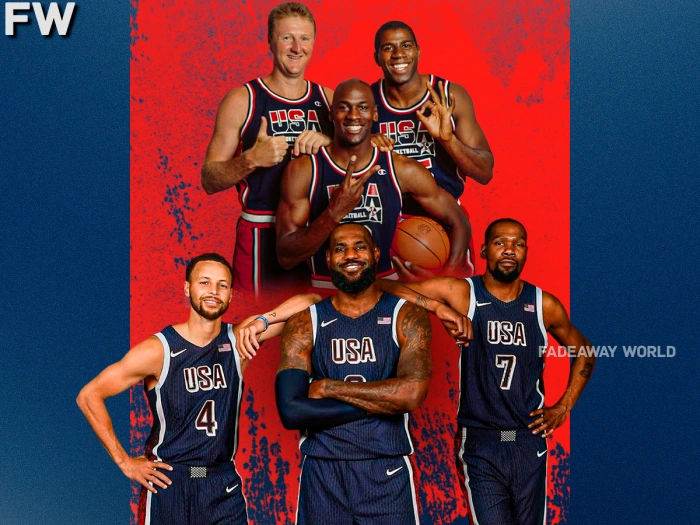 “LeBron, Curry, and Durant Dominate Serbia: Larry Bird’s Iconic Photo Tribute and Team USA’s Historic Win!”